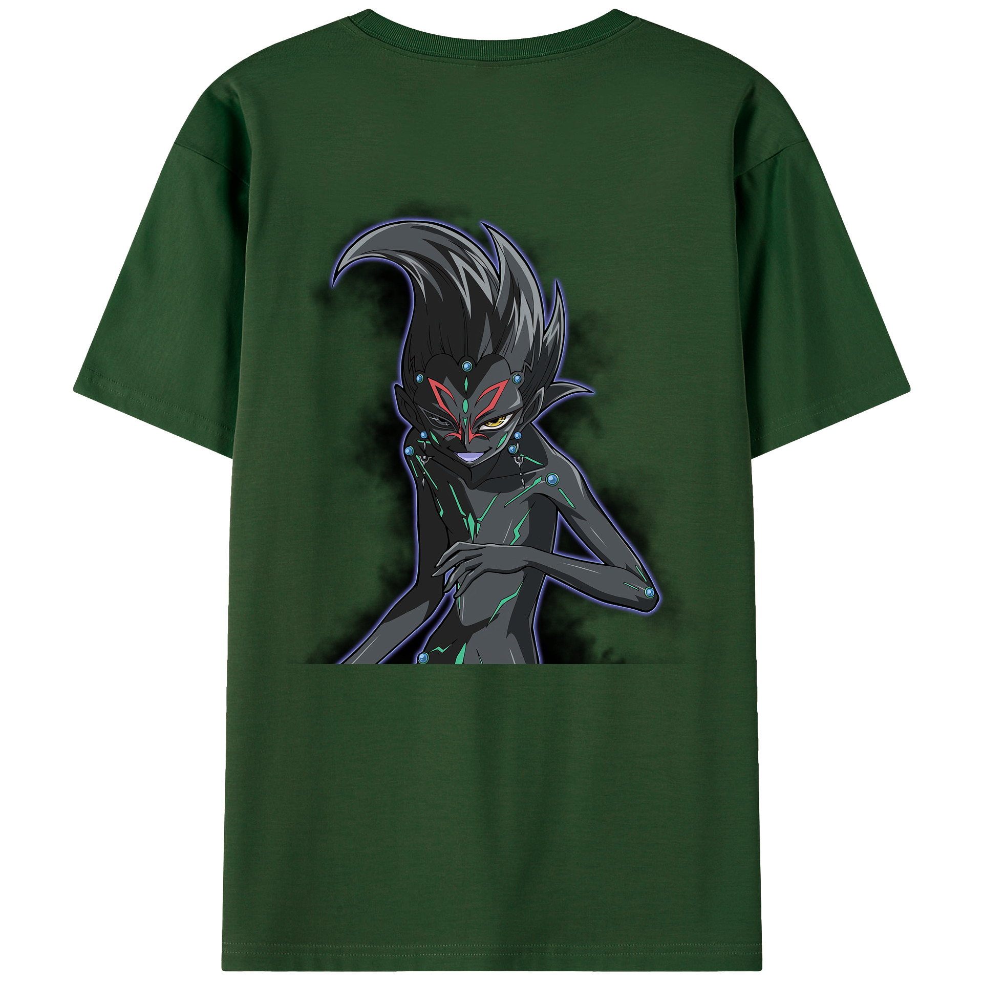 （画像用） 遊☆戯☆王 Yu-Gi-Oh! 綿100％半袖Tシャツ（背面プリント）